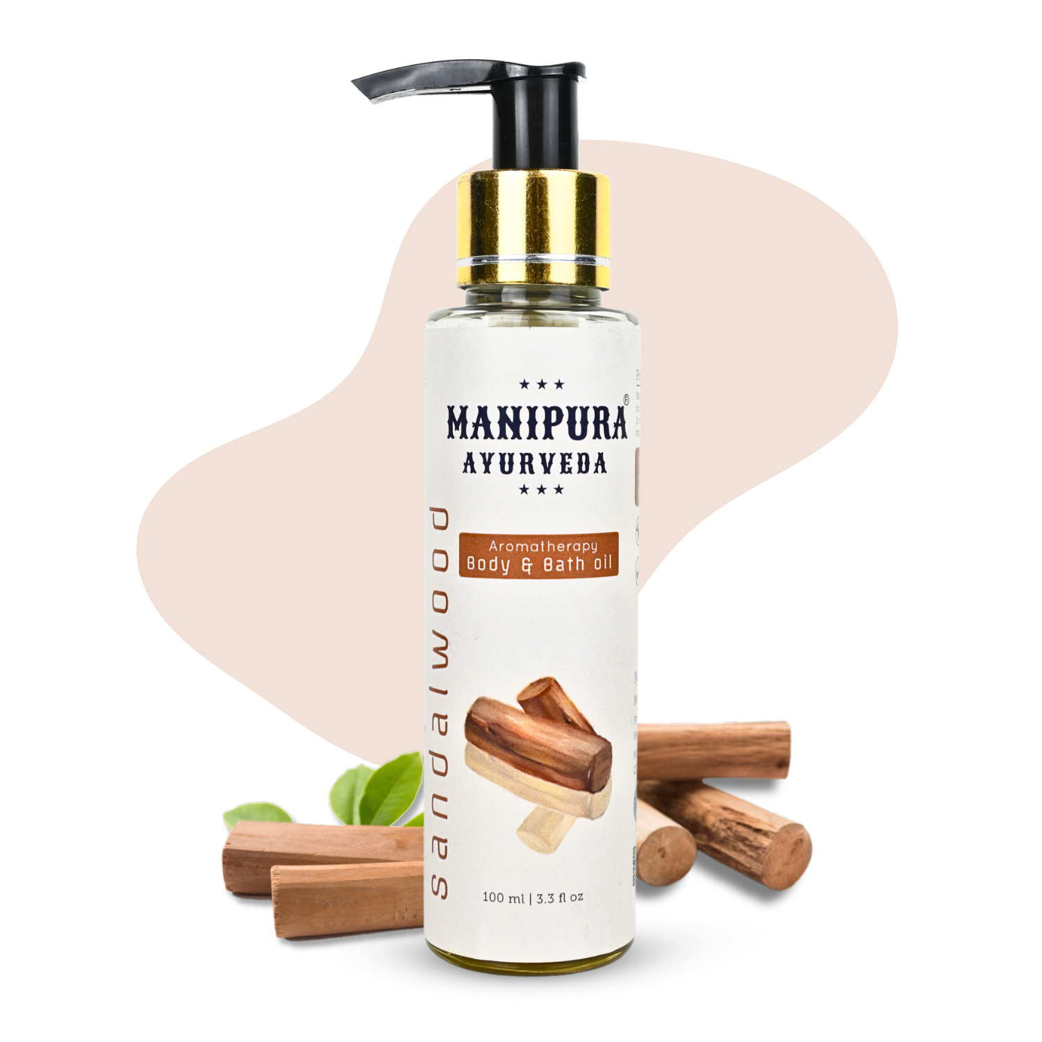 Aromatherapy Body & Bath Oil – Sandalwood